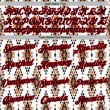 Custom Stitched White Black Orange Gray-Fire Red 3D Mexico Aztec Pattern Sports Pullover Sweatshirt Hoodie