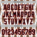 Custom Stitched White Black Orange Gray-Fire Red 3D Mexico Aztec Pattern Sports Pullover Sweatshirt Hoodie