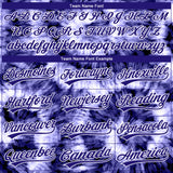 Custom Stitched Tie Dye Dark Purple-White 3D Sports Pullover Sweatshirt Hoodie