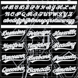 Custom Stitched Black White-Gray 3D Pattern Design Line Sportswear Pullover Sweatshirt Hoodie