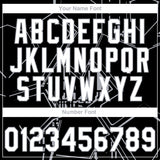 Custom Stitched Black White-Gray 3D Pattern Design Line Sportswear Pullover Sweatshirt Hoodie