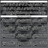 Custom Stitched Black White 3D Pattern Design Line Sportswear Pullover Sweatshirt Hoodie