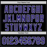 Custom Black Dark Purple Red Yellow Blue-White 3D Urban City Edition Sports Authentic Baseball Jersey