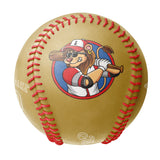 Personalized Old Gold Leather Old Gold Authentic Baseballs