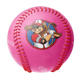 Personalized Pink Leather Pink Authentic Baseballs