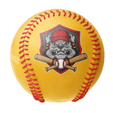 Personalized Gold Leather Gold Authentic Baseballs