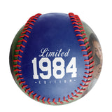 Personalized Anniversary Name Time Photo Royal Baseballs