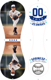 Custom White Name Number Logo Leather Varsity Team Authentic Baseballs
