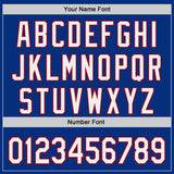 Custom Royal White-Red Authentic Baseball Jersey