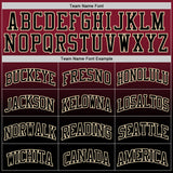 Custom Crimson Black-Cream Fade Fashion Round Neck Sublimation Basketball Suit Jersey