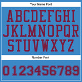Custom Blue Maroon Round Neck Suit Basketball Jersey