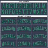Custom Navy Kelly Green Round Neck Suit Basketball Jersey