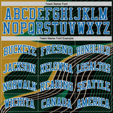 Custom Black Blue Green Old Gold White-Red Wave Stripe Round Neck Sublimation Basketball Suit Jersey