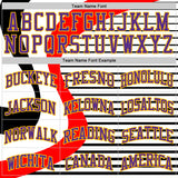 Custom White Purple Red-Gold Wave Stripe Round Neck Sublimation Basketball Suit Jersey