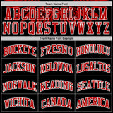 Custom Black Red-White Feather Wing Boho Style Round Neck Sublimation Basketball Uniform Jersey