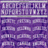 Custom Purple-White Tribal Ethnic Aztec Sun Stone Side Panel Stripe Round Neck Sublimation Basketball Set Jersey