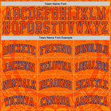 Custom Orange-Royal Tribal Ethnic Aztec Sun Stone Side Panel Stripe Round Neck Sublimation Basketball Set Jersey