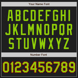 Custom Stitched Black Neon Green-Red Baseball Pullover Sweatshirt Hoodie