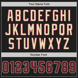 Custom Stitched Black Crimson-Cream Baseball Pullover Sweatshirt Hoodie