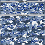 Custom Camo Royal-White Digital Camouflage Pixel Salute To Service Performance T-Shirt