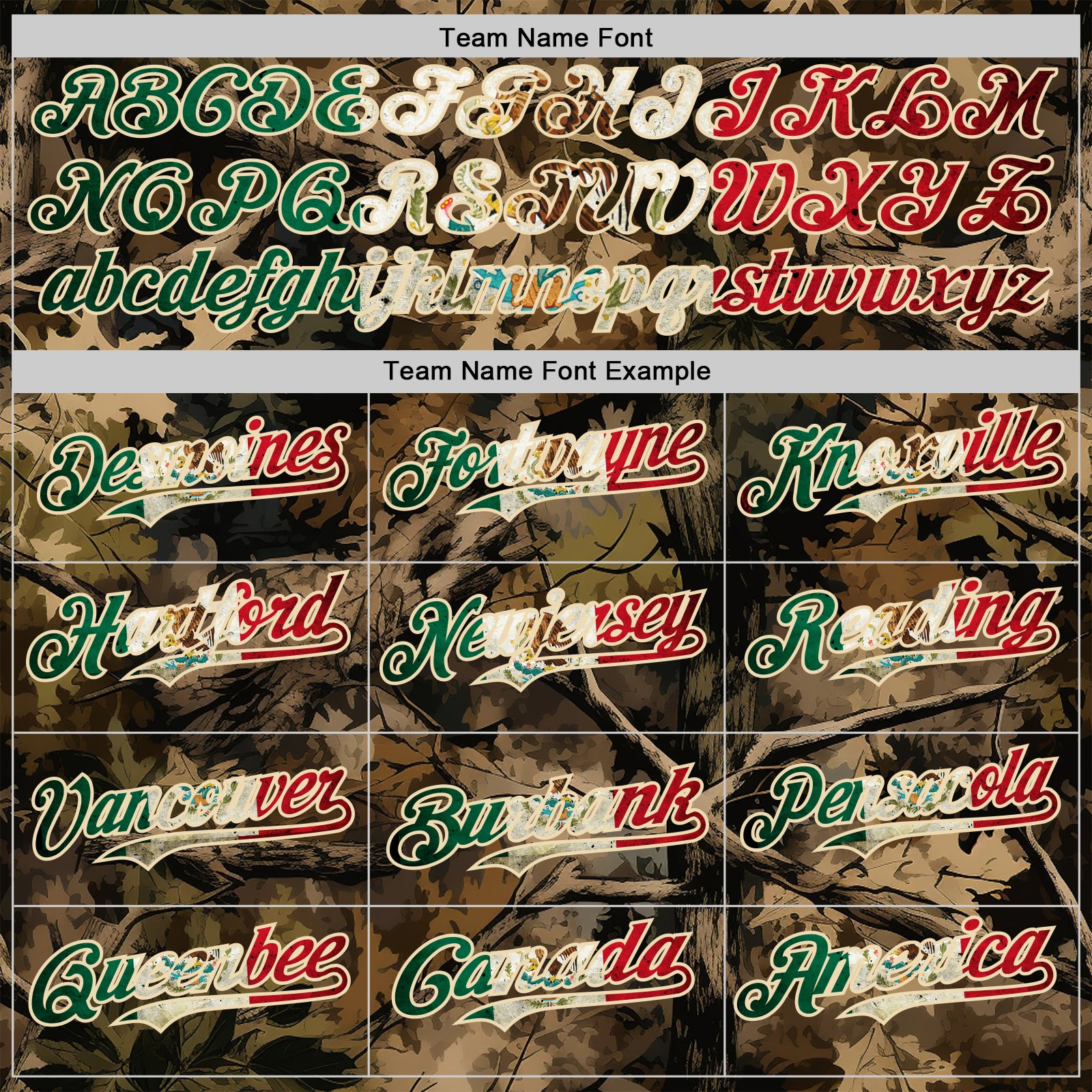 Custom Camo Vintage Mexican Flag Cream-Red Woodland Forest Tactical Camouflage Outdoor Leaf Authentic Baseball Jersey