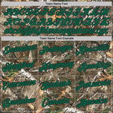 Custom Camo Kelly Green Black-Olive Woodland Camouflage Salute To Service Performance T-Shirt