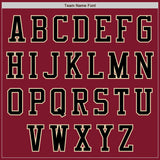 Custom Crimson City Cream-Black Authentic Baseball Jersey