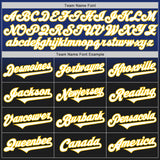 Custom Royal Black-Yellow Authentic Fade Fashion Baseball Jersey