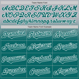 Custom Gray Teal-White Authentic Fade Fashion Baseball Jersey