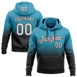 Custom Stitched Panther Blue White-Black Fade Fashion Sports Pullover Sweatshirt Hoodie