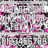 Custom Graffiti Pattern White-Black 3D Performance T-Shirt