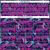 Custom Graffiti Pattern Purple-Pink 3D Creative Geometric Figures And Dots Performance T-Shirt