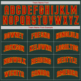 Custom Green Red-Gold Authentic Baseball Jersey