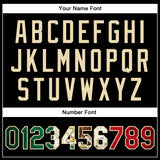 Custom Black Vintage Mexican Flag-Cream Bomber Full-Snap Varsity Faux Leather Letterman Jacket