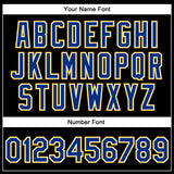 Custom Black Royal-Yellow Bomber Full-Snap Varsity Faux Leather Letterman Jacket