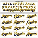 Custom White Navy-Gold Bomber Full-Snap Varsity Faux Leather Letterman Jacket