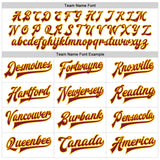 Custom White Crimson-Gold Bomber Full-Snap Varsity Faux Leather Letterman Jacket