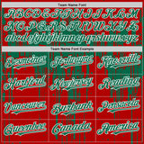 Custom Royal Kelly Green-White Dripping Splatter 3D Pattern Design Bomber Full-Snap Varsity Letterman Hoodie Jacket