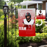 Personalized Baseball Team Name Photo Garden Flag