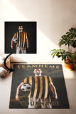 Personalized Soccer Team Yourname Photo carpet