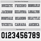 Custom White Black-Gray Long Sleeve Authentic Football Jersey