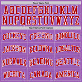 Custom Medium Purple Red-White Authentic Basketball Jersey