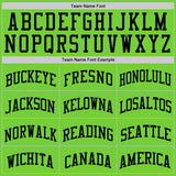 Custom Neon Green Black Authentic Basketball Jersey