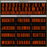Custom Olive Orange-Black Authentic Salute To Service Baseball Jersey