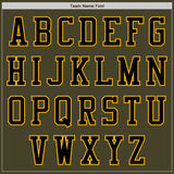 Custom Olive Gold-Black Authentic Salute To Service Baseball Jersey