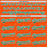 Custom Stitched Orange Kelly Green-White Baseball Pullover Sweatshirt Hoodie