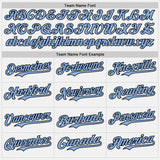 Custom White Light Blue Pink-Black Gradient Vertical Stripe Argentina Style Authentic Baseball Jersey