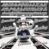Custom Steel Gray White 3D Galaxy Leopard Print Skull Bowling Performance Polo Shirt