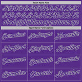 Custom Purple Black-Gray Digital Camo Two Tone Performance Polo Shirt