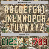 Custom Camo Vintage Mexican Flag Cream-Olive Camo Woodland Forest Camouflage Salute To Service Patriotic Performance Polo Shirt
